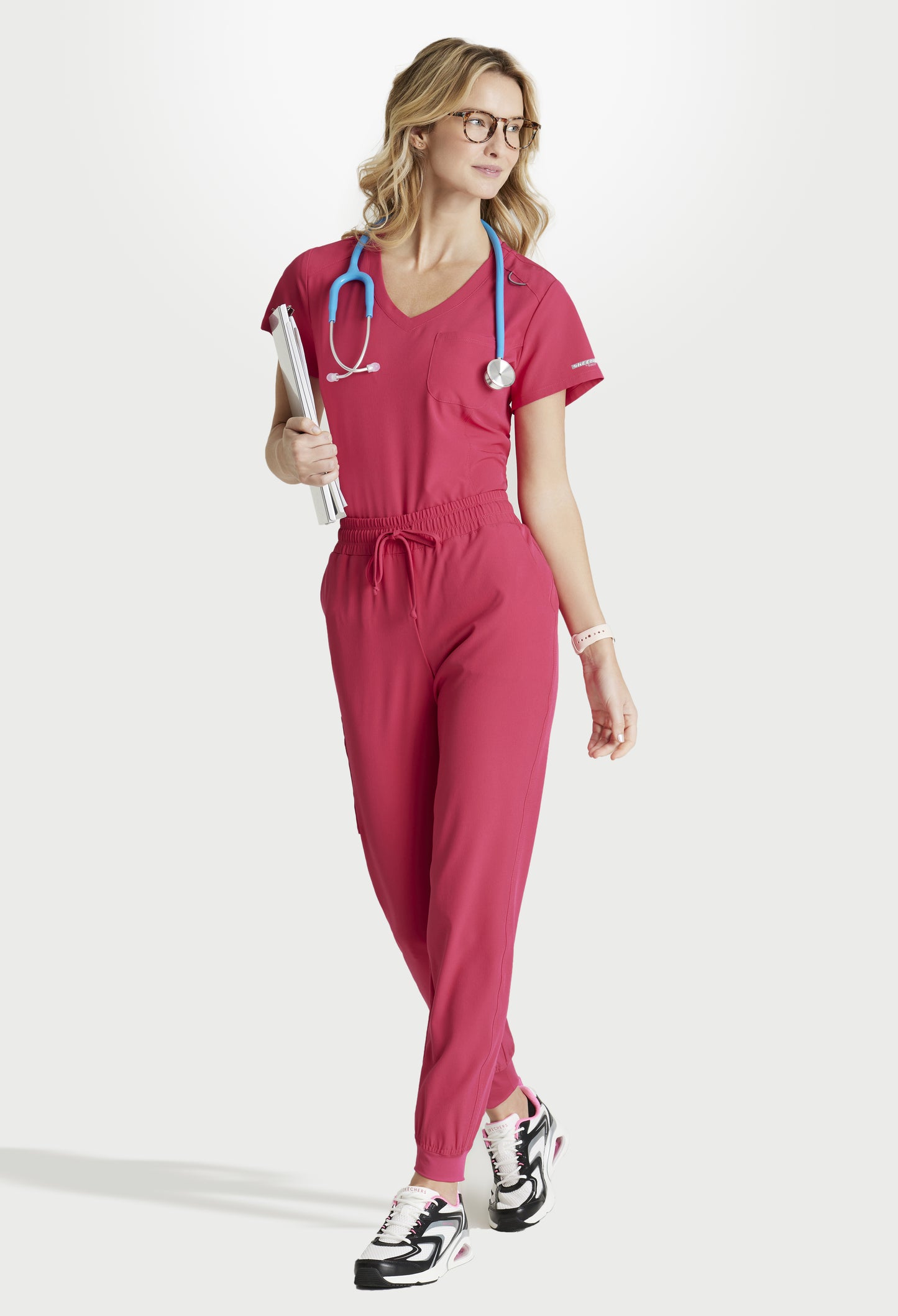 Uniforme médico para dama Skechers Dignity Top-Theory Jogger