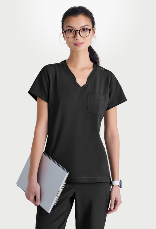 Filipina médica para dama Evolve Sway Tuck-In Top