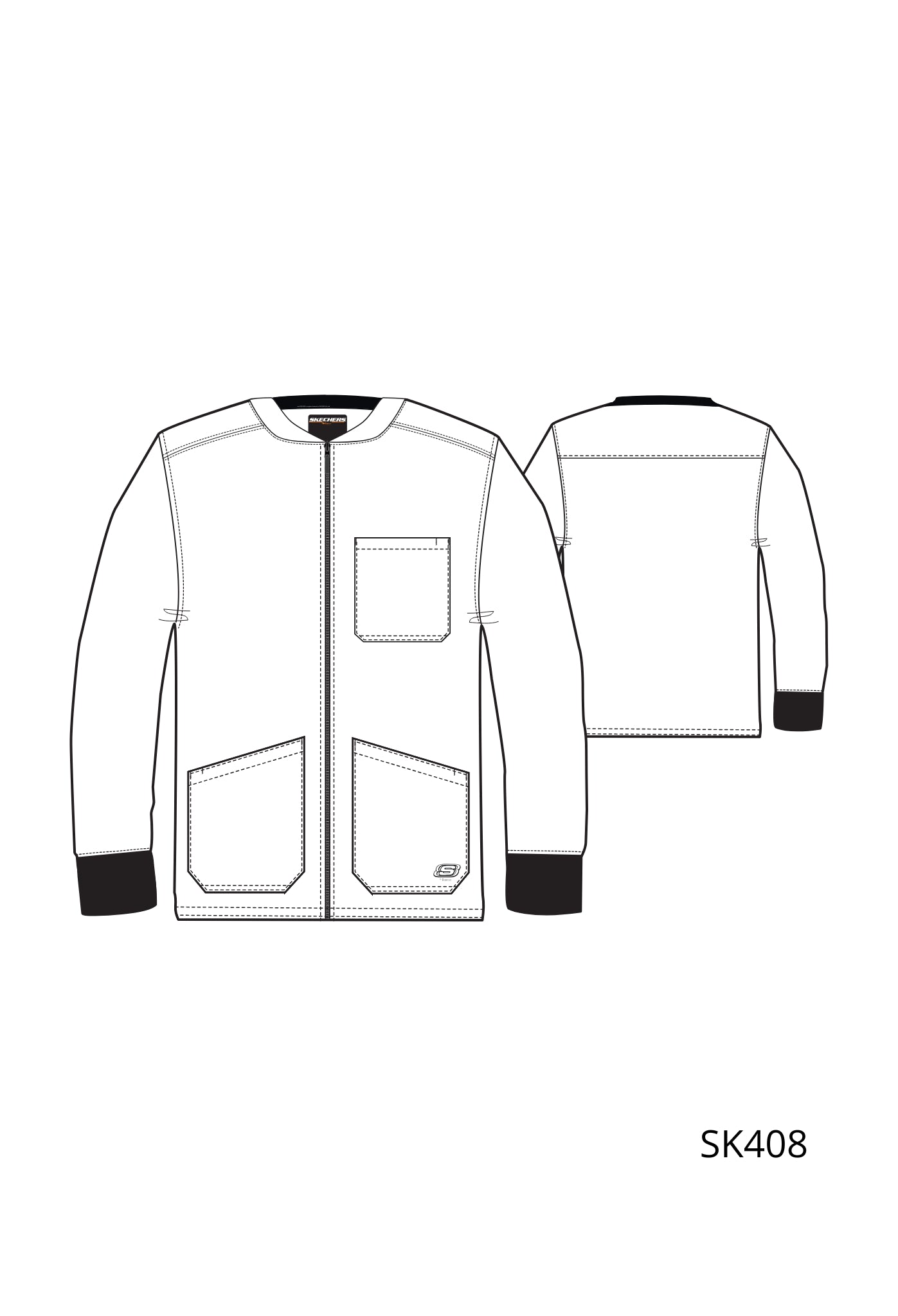 Warm-Up Skechers para caballero Structure