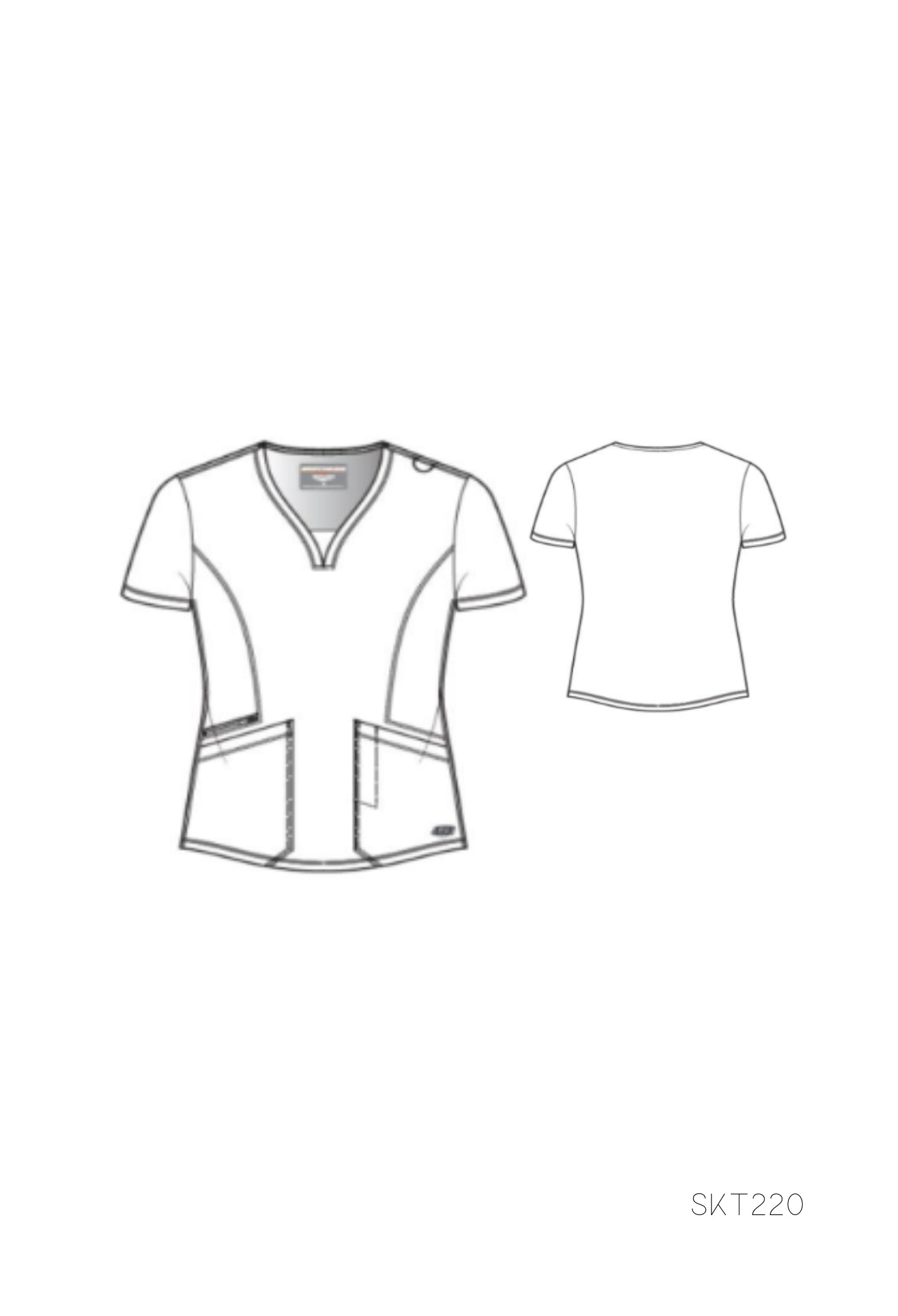 Uniforme médico para dama Skechers™ by Barco Slip-ins Serene Knit Top-Glide Knit Flare Pant