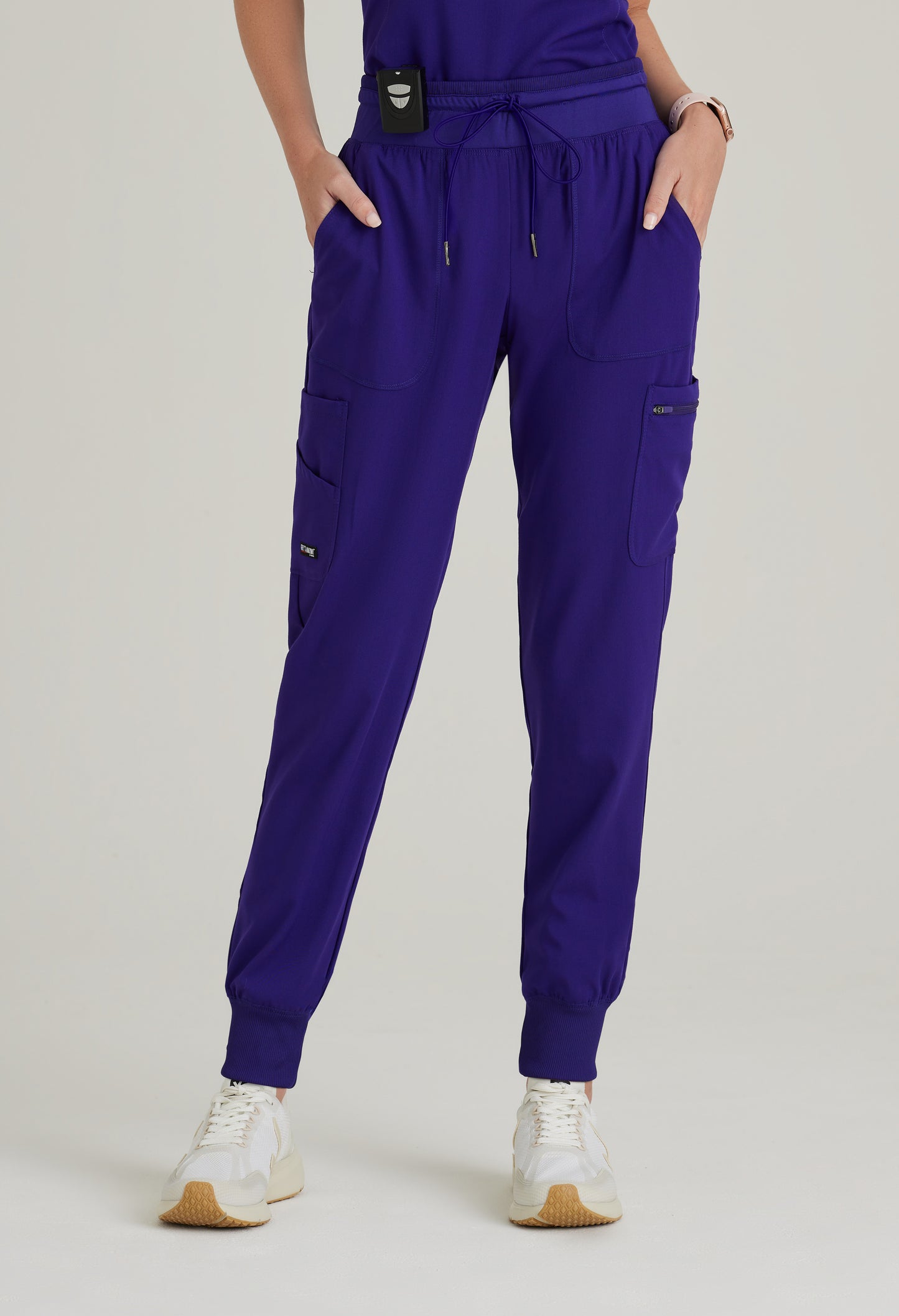 Uniforme médico para dama Grey's Anatomy™ Spandex Stretch Carly Top-Carly Jogger