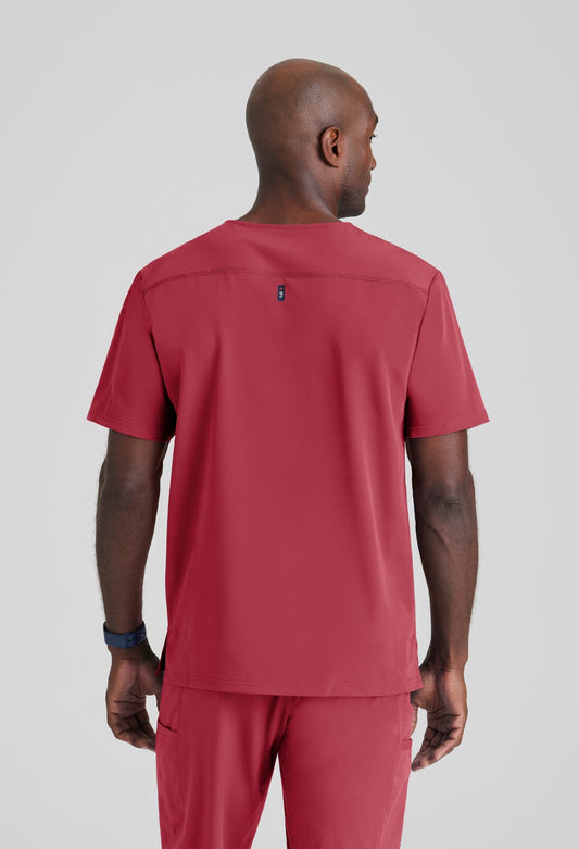 Uniforme médico para caballero Grey's Anatomy™ Spandex Stretch Murphy Top-Jogger — Grey's Anatomy™ by Barco Spandex Stretch