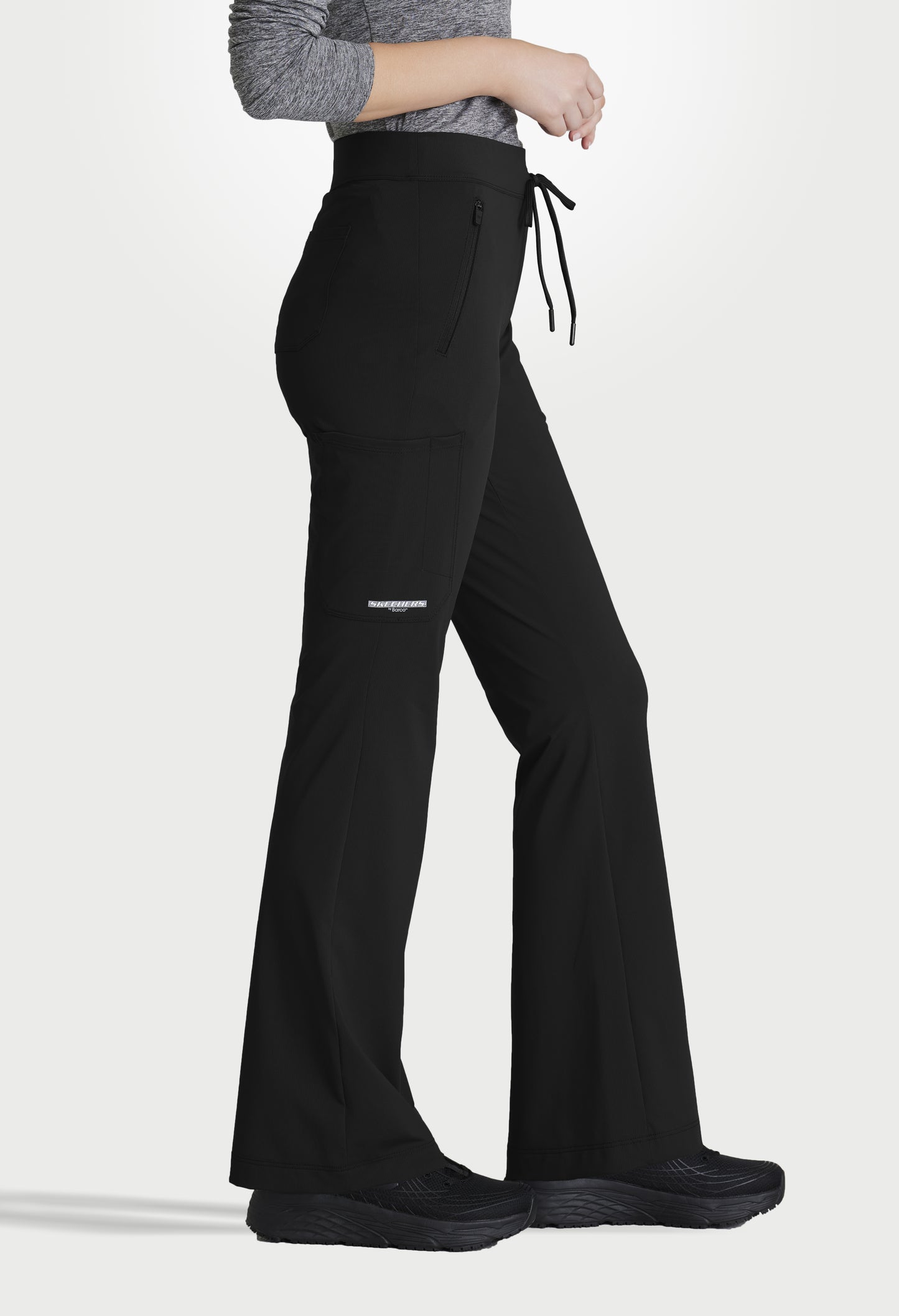 Conjunto Skechers™ by Barco Slip-ins Serene Knit Top-Glide Knit Flare Pant