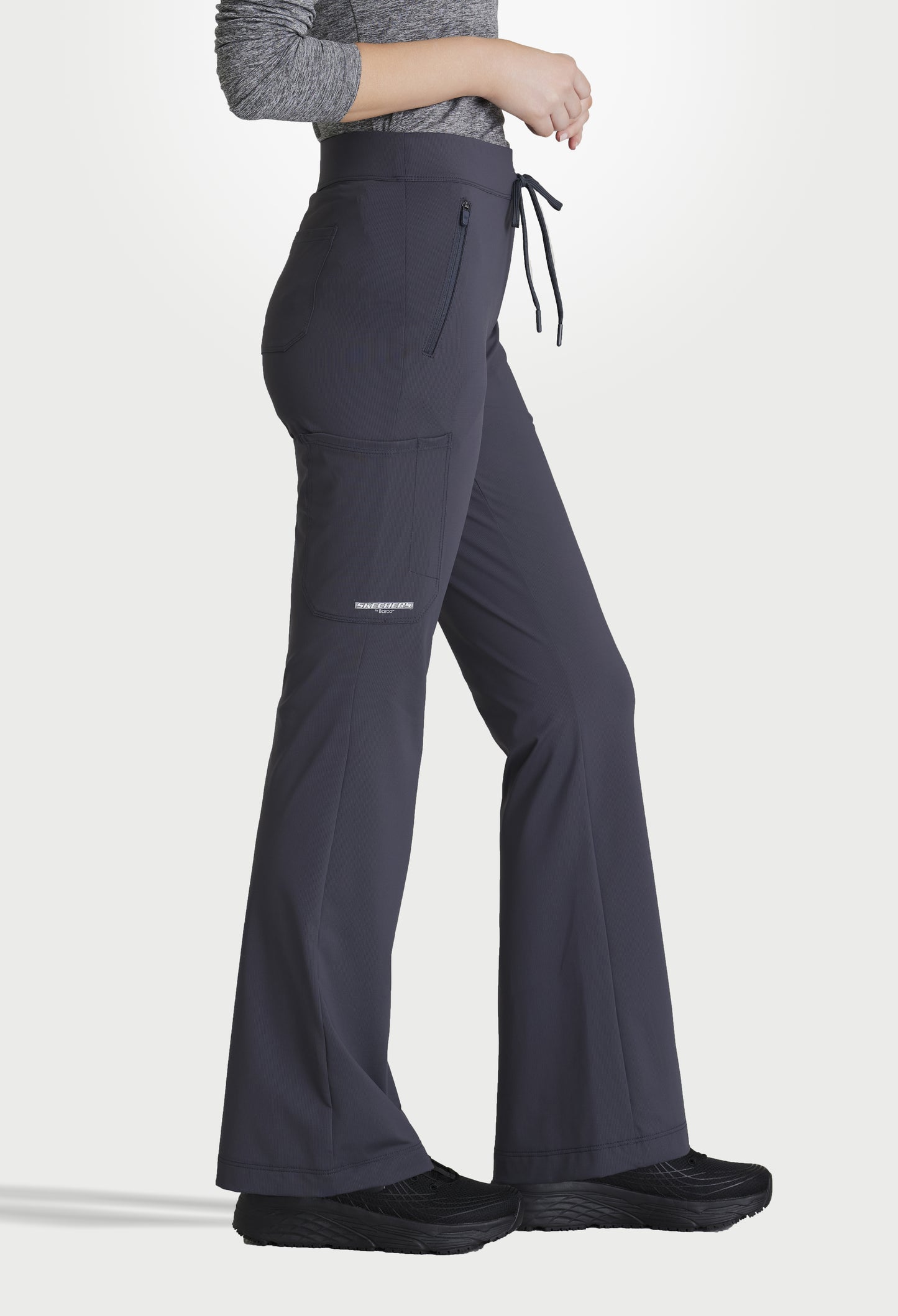 Conjunto Skechers™ by Barco Slip-ins Serene Knit Top-Glide Knit Flare Pant