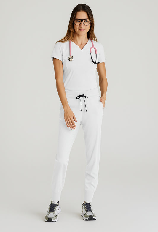 Uniforme médico para dama Grey's Anatomy™ Spandex Stretch Capri Tuck-in Top-Eden Jogger