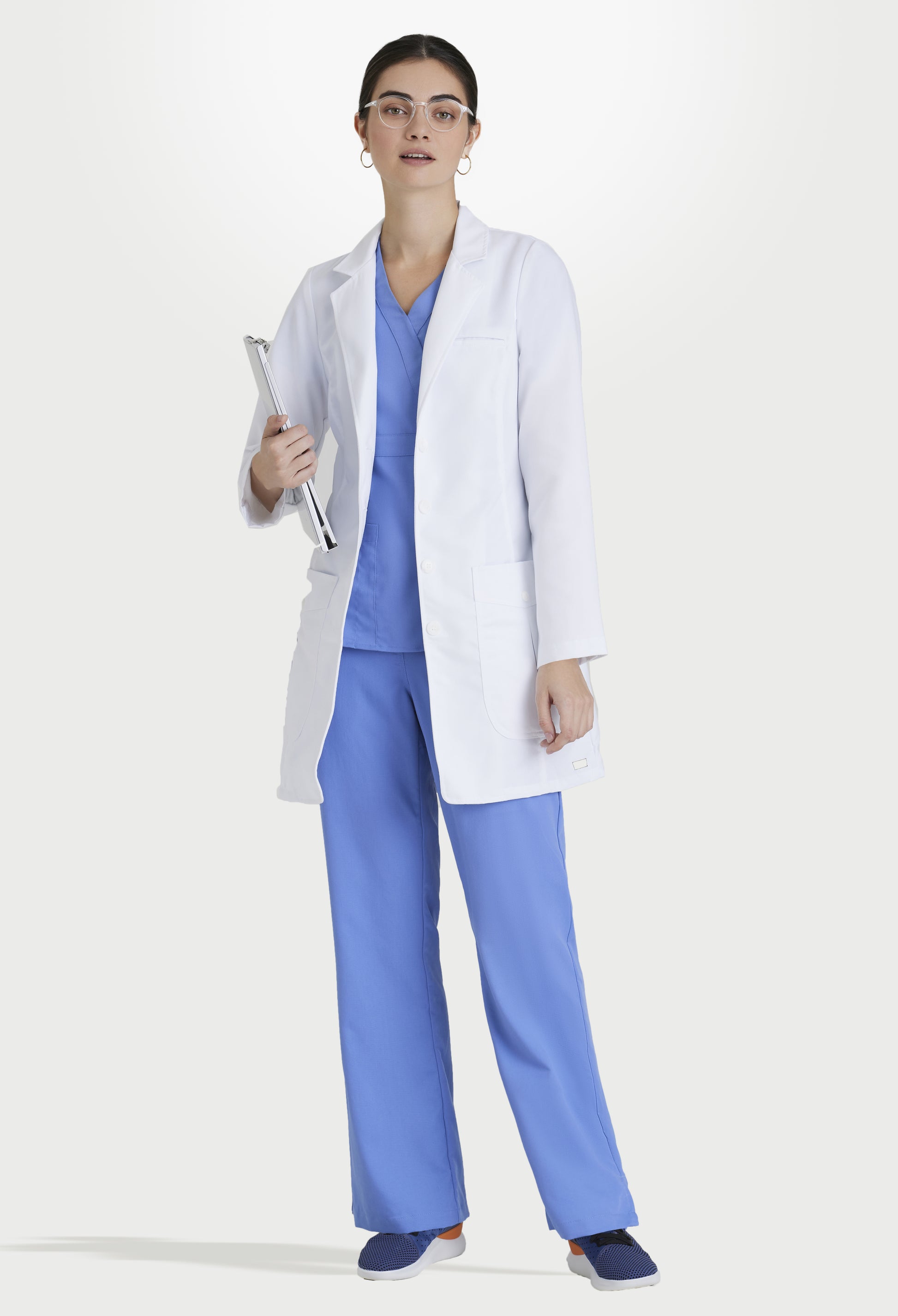 Anatomy Scrubs Bata Grey's Anatomy Mujer Bata Médica Grey's