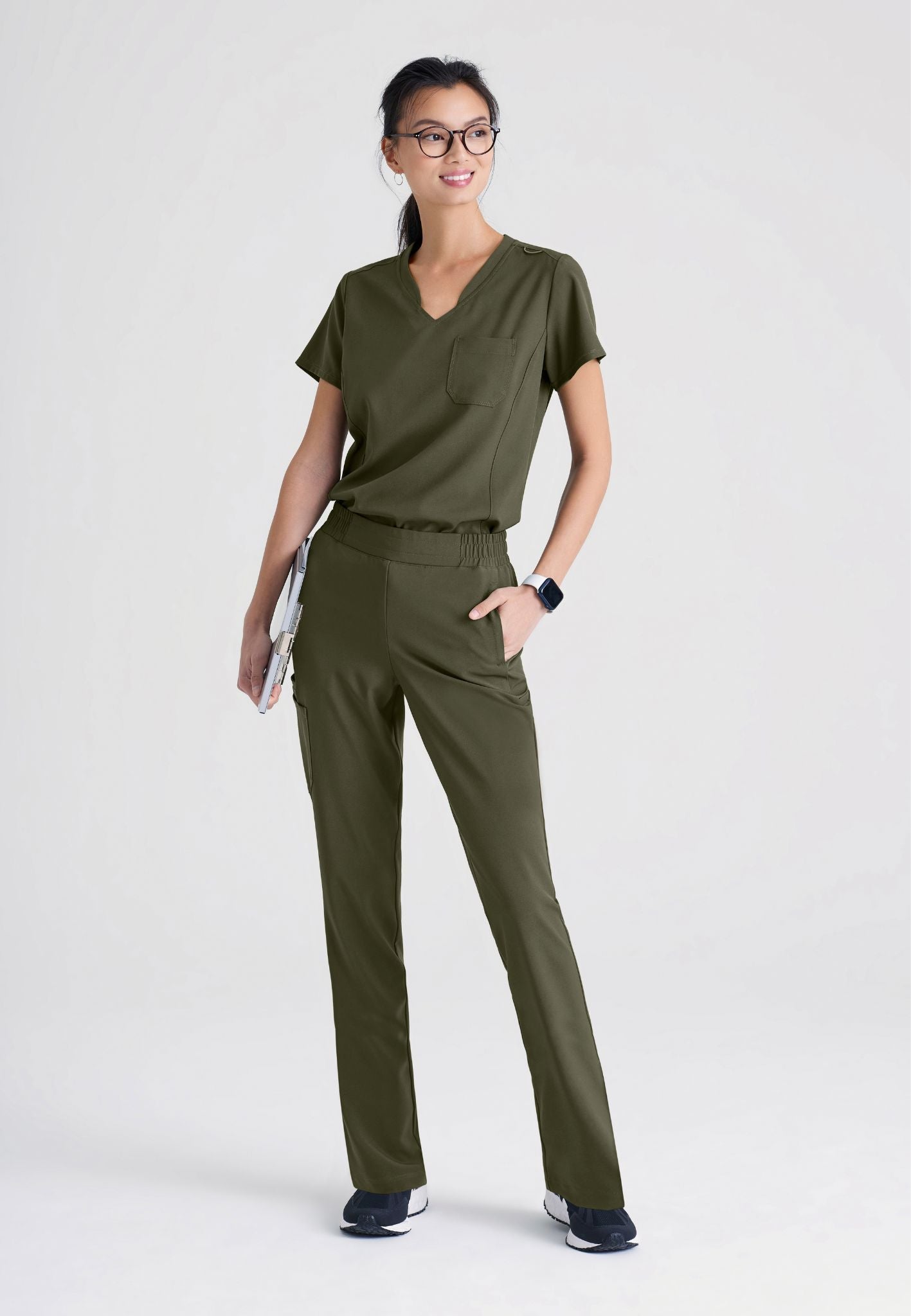 Uniforme Medico Grey's Anatomy Evolve Sway Tuck-cosmo