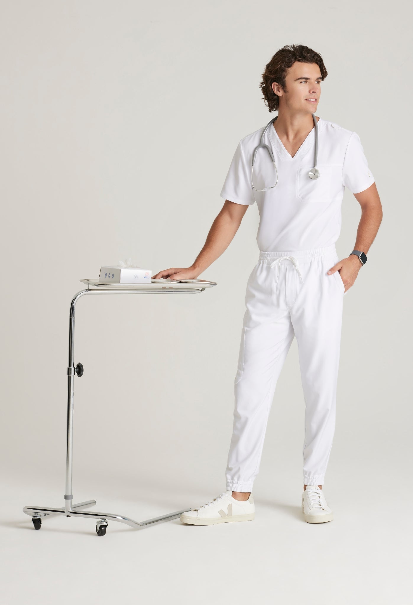Uniforme médico para caballero Evolve Journey Top-Voyager Jogger