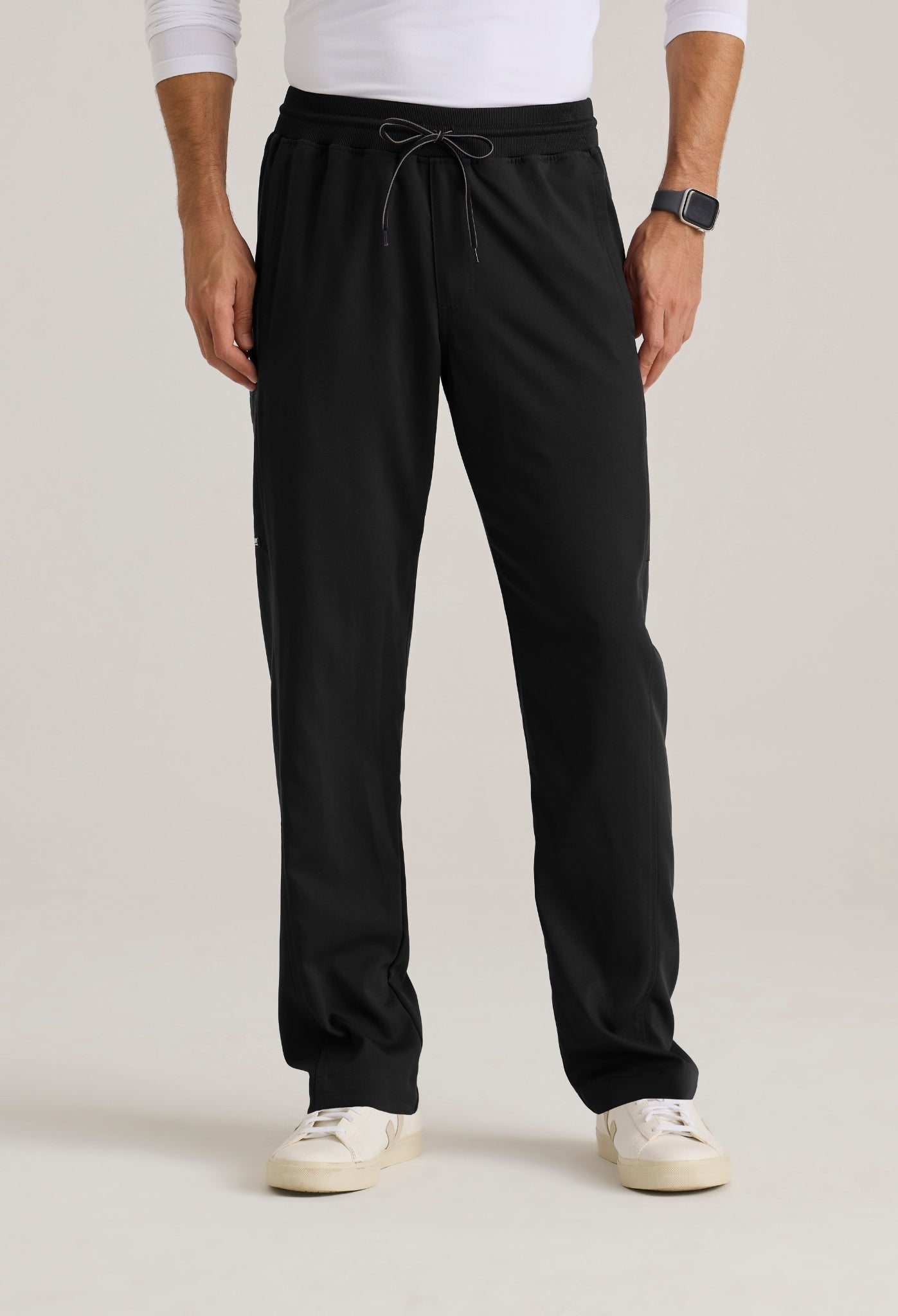 Uniforme médico para caballero Grey's Anatomy™ Spandex Murphy Top-Hudson Pant — Grey's Anatomy™ by Barco Spandex Stretch