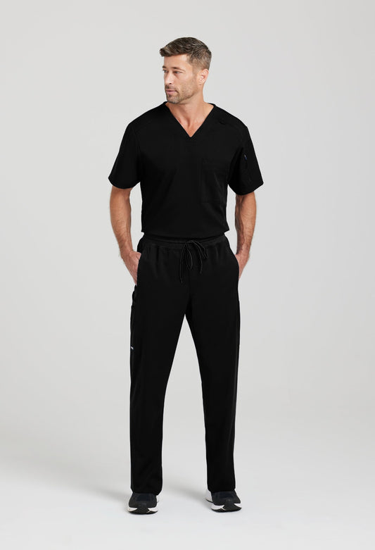 Uniforme médico para caballero Grey's Anatomy™ Spandex Murphy Top-Hudson Pant — Grey's Anatomy™ by Barco Spandex Stretch