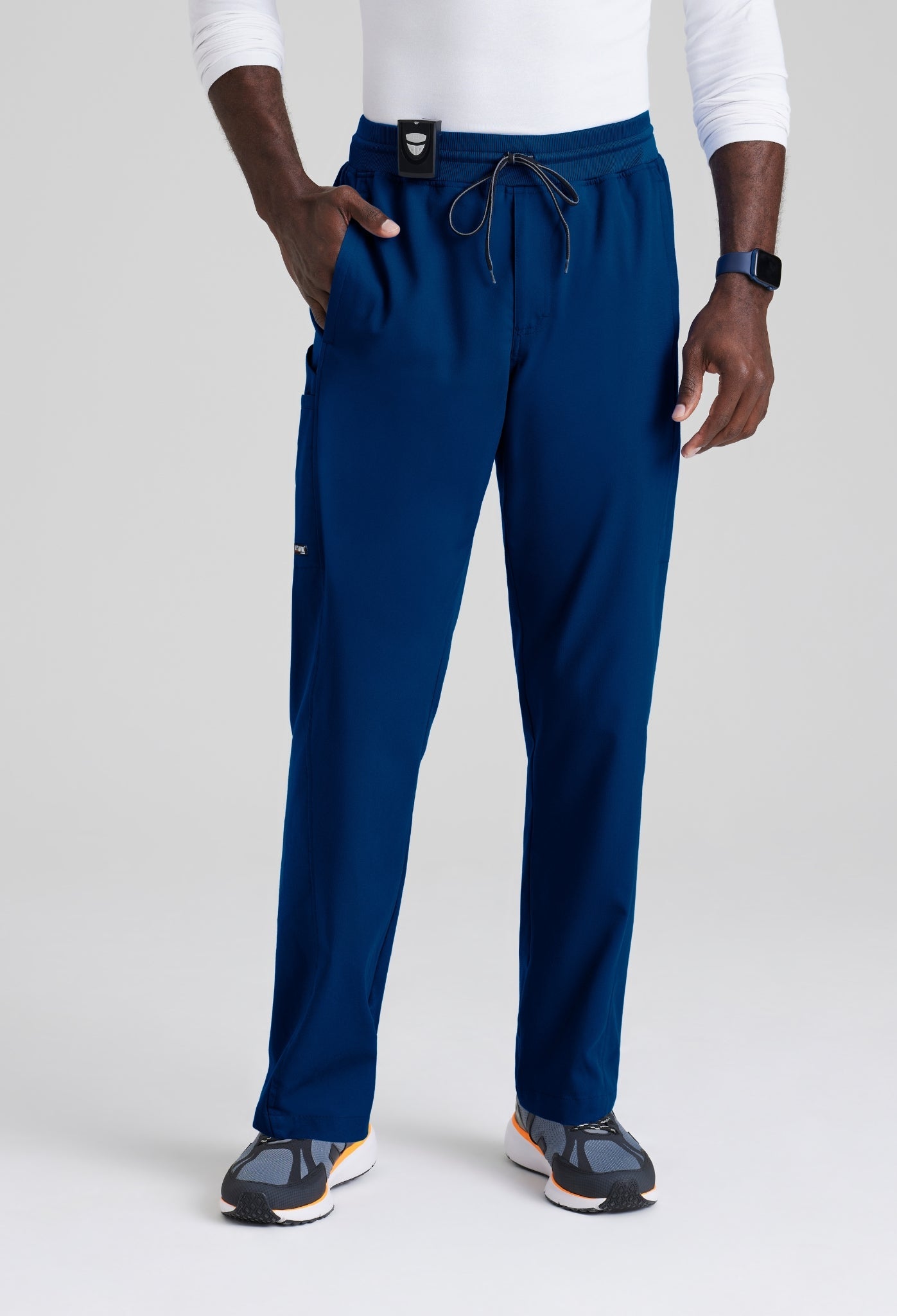 Uniforme médico para caballero Grey's Anatomy™ Spandex Murphy Top-Hudson Pant — Grey's Anatomy™ by Barco Spandex Stretch
