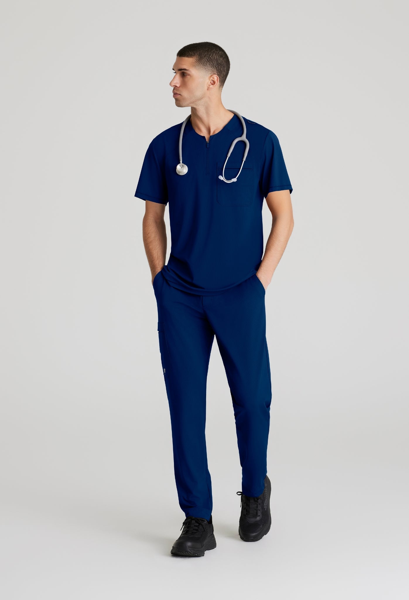 Uniforme médico para caballero Slip-ins Flex Knit Top-Rebound Knit Pant — Skechers™ by Barco Slip-ins