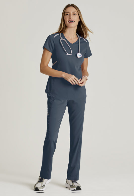 Uniforme médico para dama Grey's Anatomy™ Impact Octove top-Range pant Petite