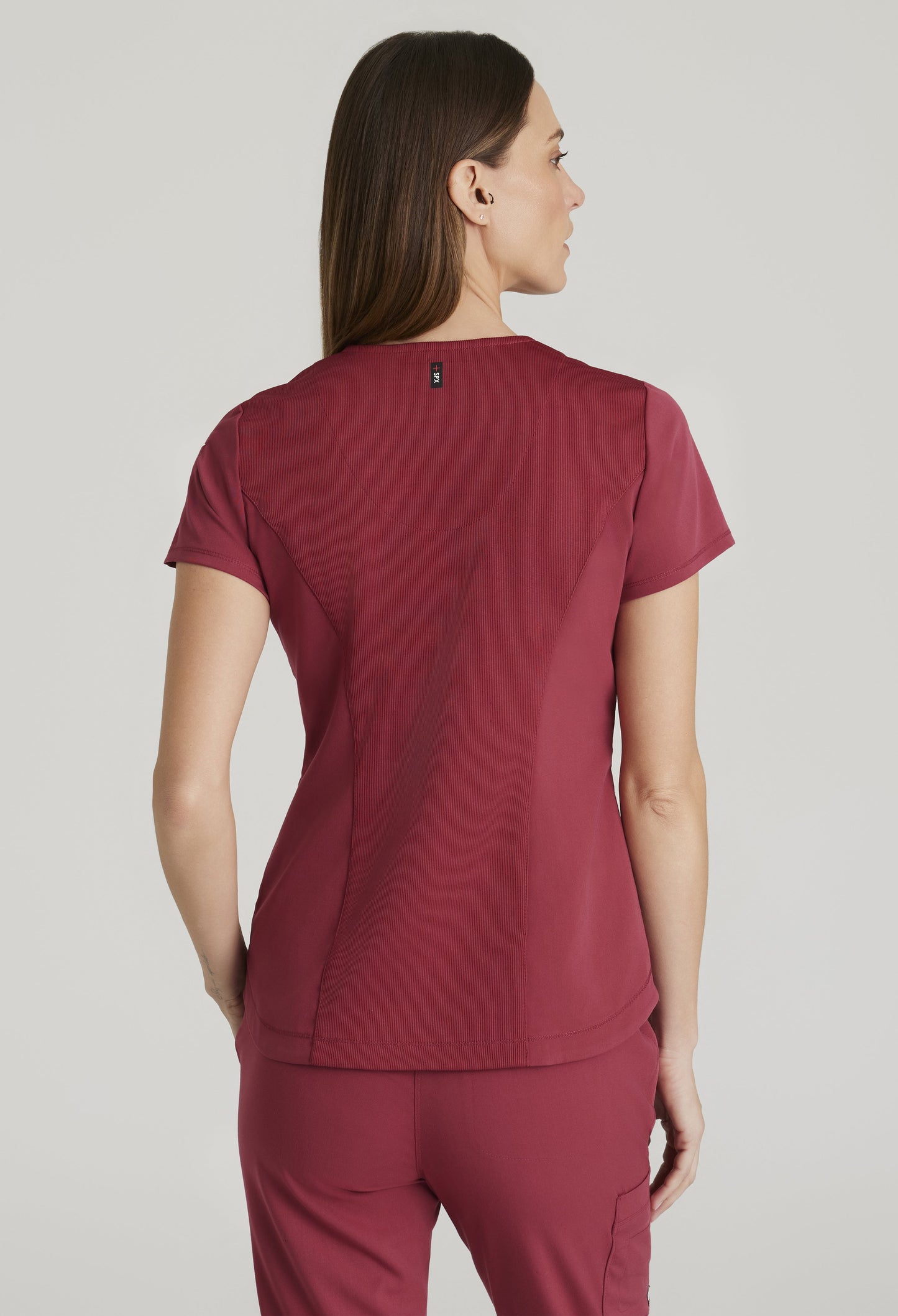 Uniforme médico para dama Grey's Anatomy™ Spandex Stretch Capri Tuck-in Top-Eden Jogger — Grey's Anatomy™ by Barco Spandex Stretch