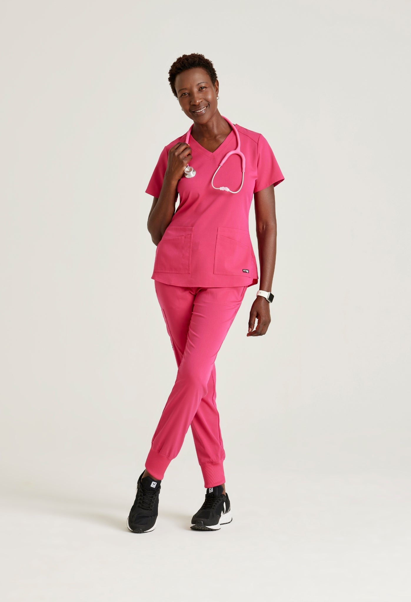 Uniforme médico para dama Grey's Anatomy™ Spandex Stretch  Emma Top-Eden Jogger — Grey's Anatomy™ by Barco Spandex Stretch