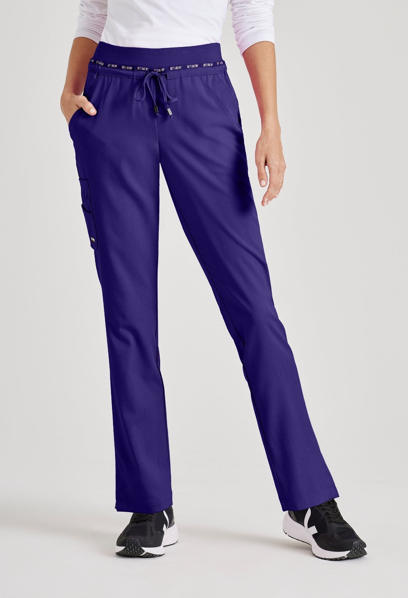 Uniforme médico para dama Grey's Anatomy™ Spandex Stretch Serena Top-Pant-XL — Grey's Anatomy™ by Barco Spandex Stretch