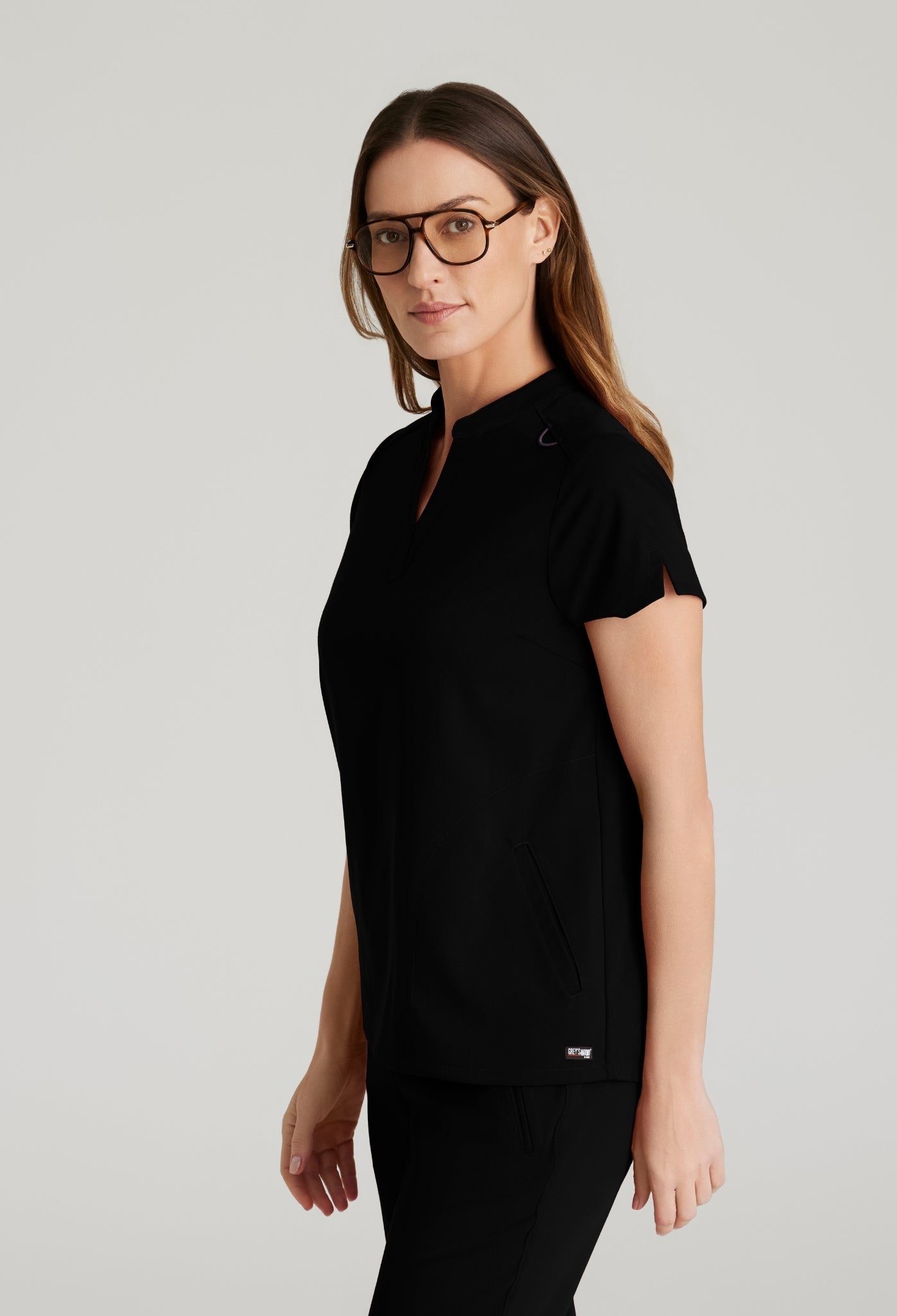 Uniforme médico para dama  Spandex Stretch  Avery Top-Serena Pant — Grey's Anatomy™ by Barco Spandex Stretch