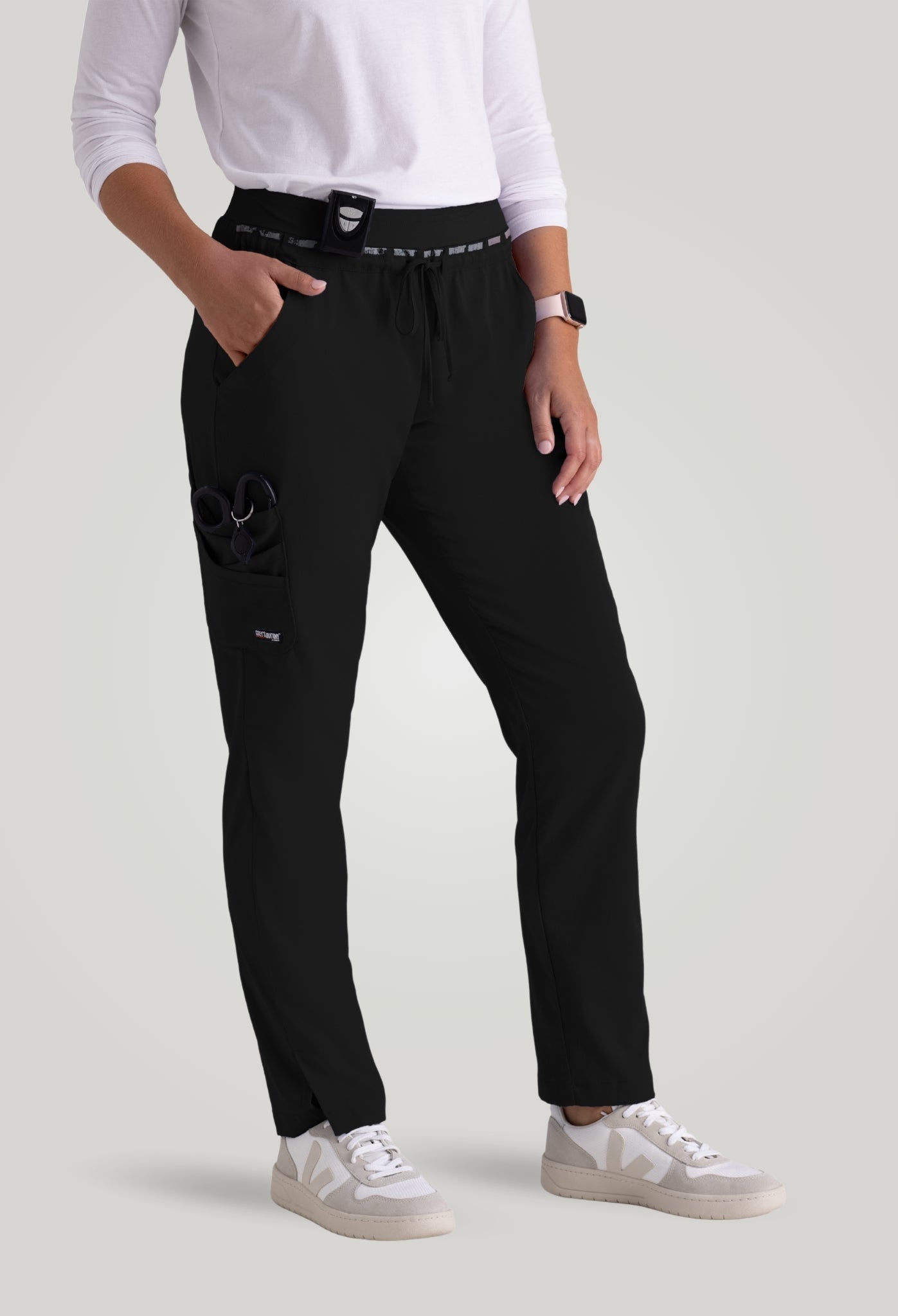 Uniforme médico para dama  Spandex Stretch  Avery Top-Serena Pant — Grey's Anatomy™ by Barco Spandex Stretch